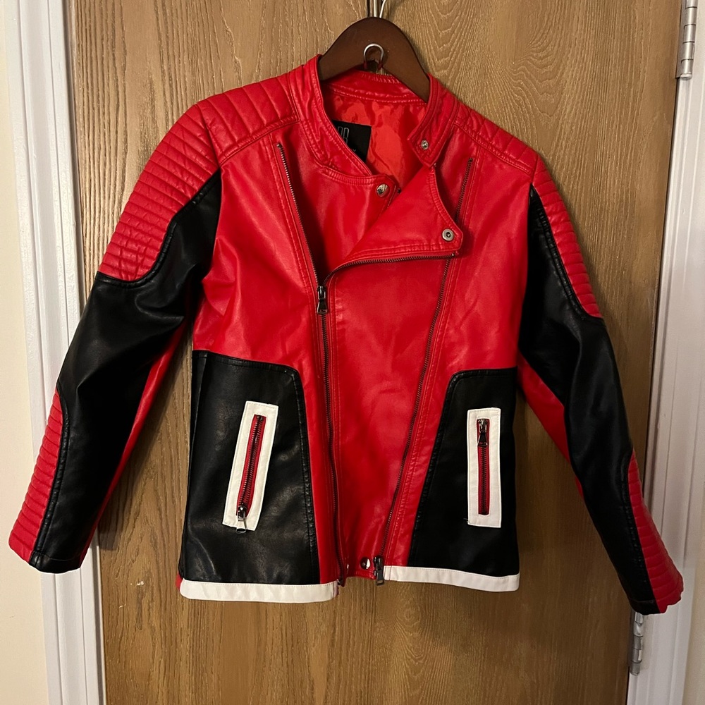 Boys leather jacket